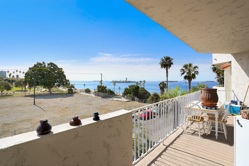 Oceanfront Condo for Sale in Long Beach, CA - Balcony